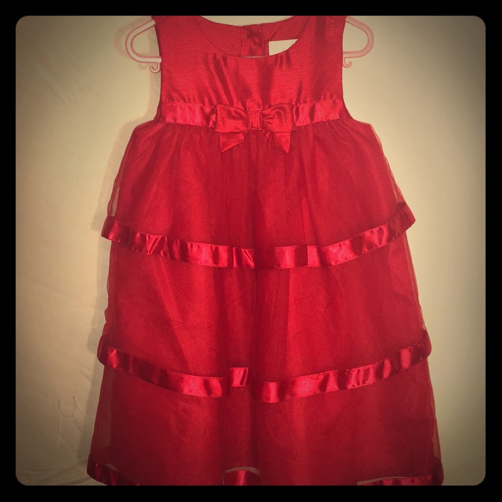 Gymboree dress 4t RED.